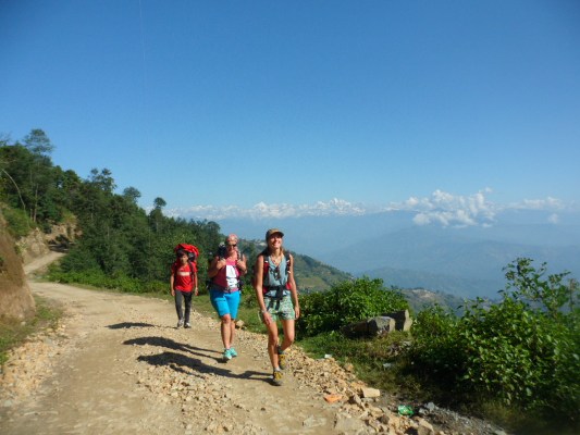 Easy Hiking on Nagarkot Route -  himaland.com